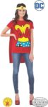 Wonder Woman Shirt with Cape Plus Size