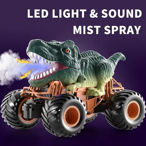 2.4Ghz Remote Control Dinosaur Car RareWonderz