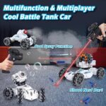 4 Head Rc Tank Cars For Kids