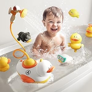 Baby Electric Bath Tub Water Spray Toy