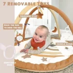 Baby Gym And Infant Play Mat Rainbow Design Sale