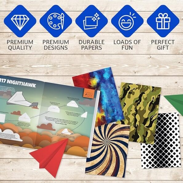 Best Paper Airplanes Craft Kit RareWondrz