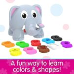 Elephant Color Shapes Teaching Toddler