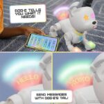 Interactive Robot Dog With Colorful LED Lights