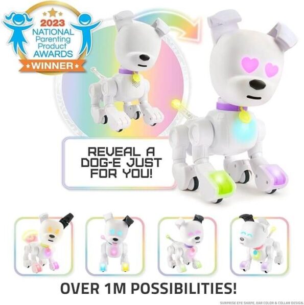 Interactive Robot Dog With Colorful LED Lights RareWonderz