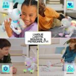 Interactive Robot Dog With Colorful LED Lights