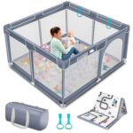 Large Baby Playpen with Mat