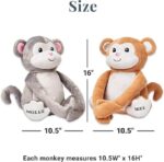 Personalized Hugging Plush Monkeys Amazon