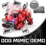 Rechargeable Programing Stunt Robo Dog