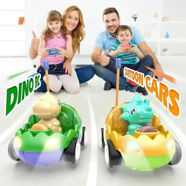 Remote Control Car 2 Pack Dino RC Cars Amazon RareWonderz