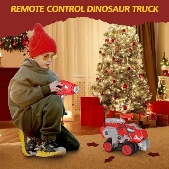 Remote Control Take Apart Dinosaur Trucks Amazon