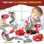 Remote Control Take Apart Dinosaur Trucks