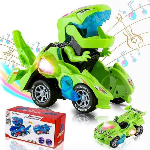 Transforming Dinosaur Car Toys