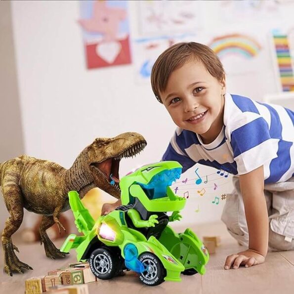 Transforming Dinosaur Car Toys RareWonderz