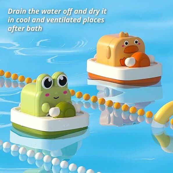 Wind Up Boating Frog Bath Amazon RareWonderz