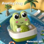 Wind Up Boating Frog Bath Amazon