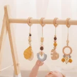 Wooden Baby Gym Hanging Toys