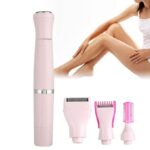 4 In1 Usb Rechargeable Women’s Epilator Hair