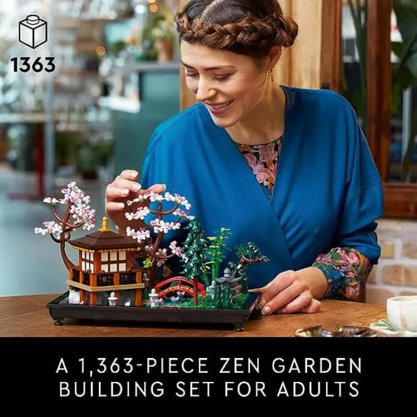 Icons Tranquil Garden 10315 Creative Building Set RareWonderz