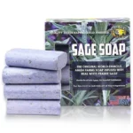 Natural Soap 4 Bars With Exfoliating Sage Recipe