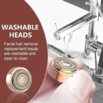 Replacement Heads For Facial Hair Remover