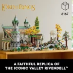 Rivendell Building Model Kit For Adults