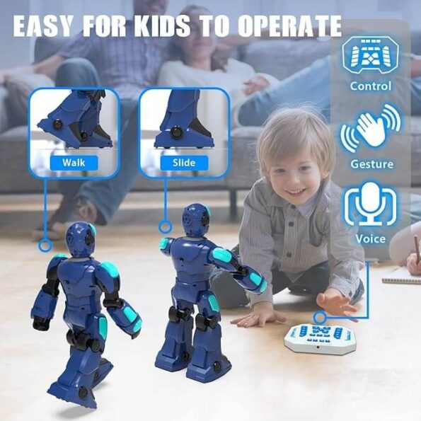 Robot With Gesture Sensing Voice Control Sale