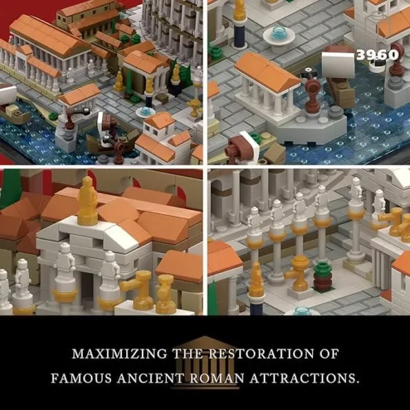 The Roman Colosseum Building Set Price RareWonderz