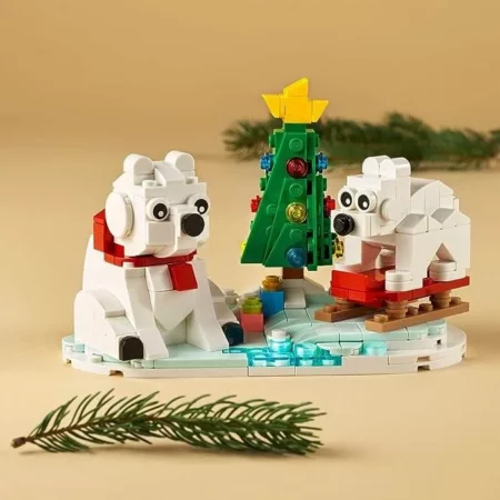 Wintertime Polar Bears Lego